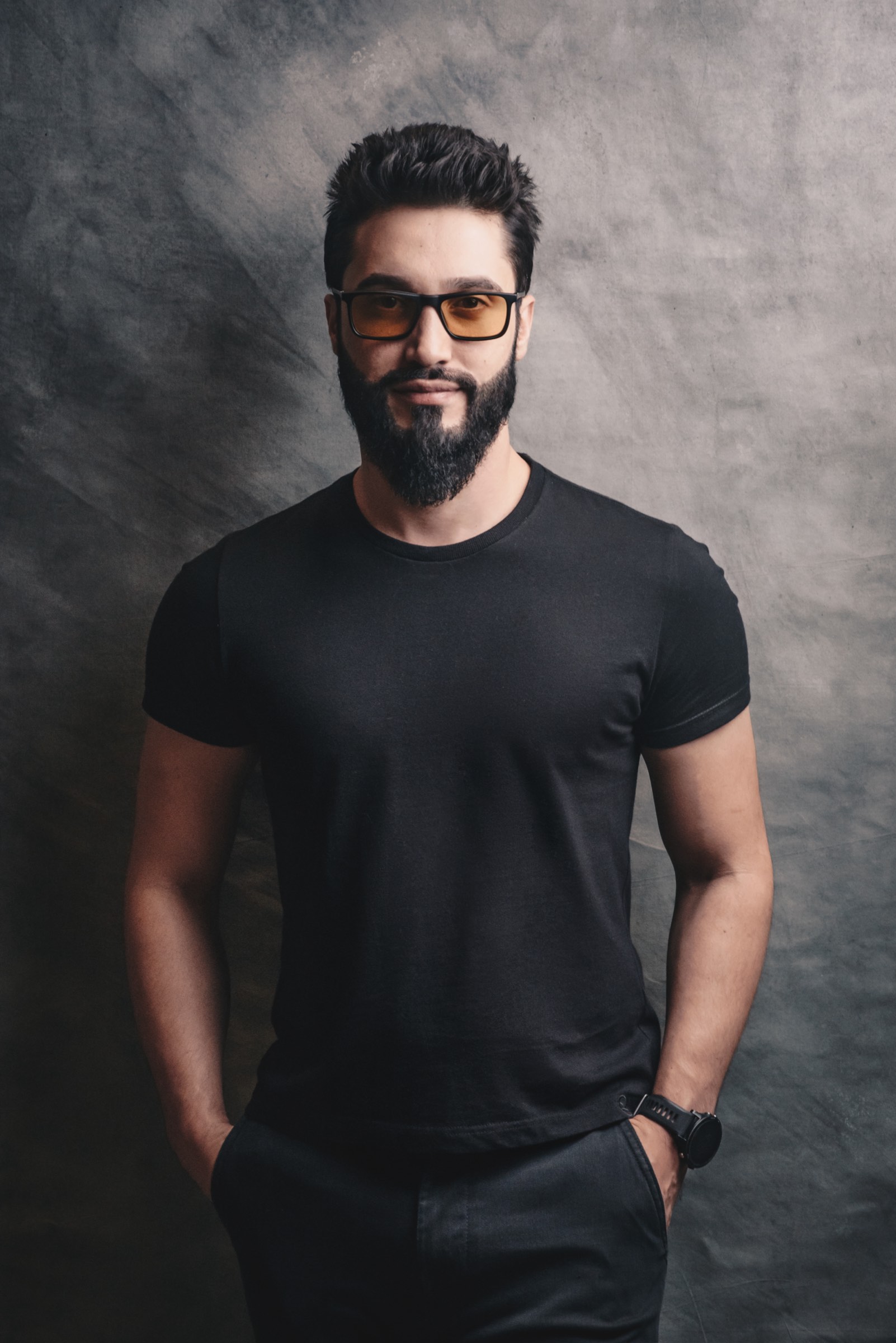 Retrato de Alan Nicolas, fundador da Academia Lendária